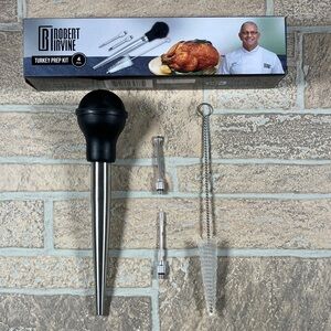 NEW Robert Irvine 4-Piece Turkey Prep Kit